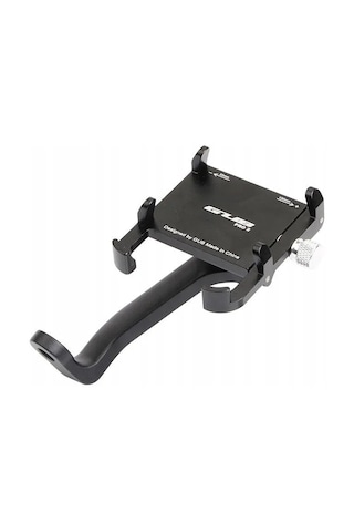 Microcase Gub Pro 2 Alüminyum Alaşım Bisiklet Motosiklet Telefon Tutucu - 55-100mm Dikiz Ayna Bağlantılı Telefon Sabitleyici - Al5773 Siyah