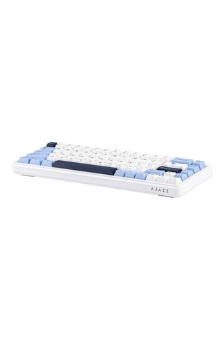 Ajazz Ak680 Max Blue White Front Printed Magnetic Rice Manyetik S