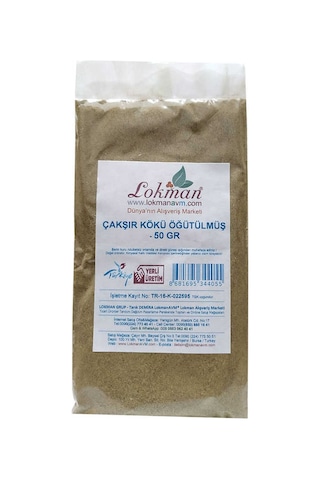 Çakşır Kökü Doğal Öğütülmüş 50 Gr Paket