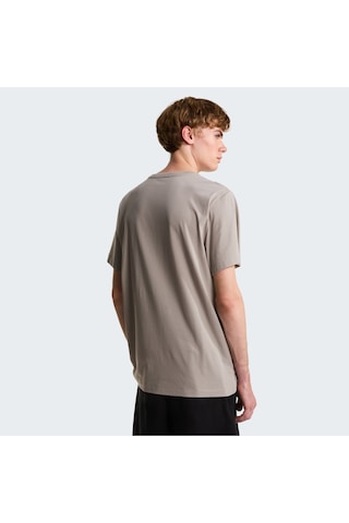 The North Face M Evolution Simple Dome Regular Short Sl Erkek T-shirt-32600 Gri