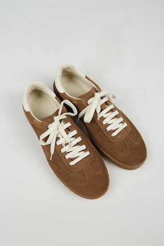 Krahe Palminteri 2 Erkek Hakiki Deri Bağcıklı Kum-ekru Sneakers