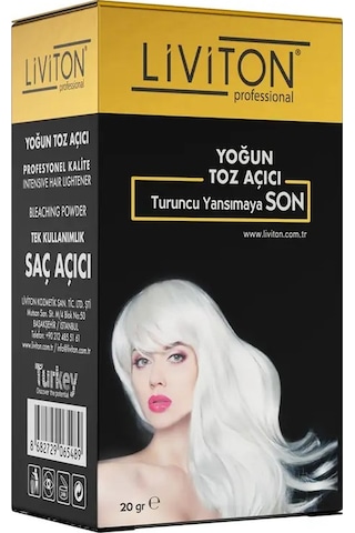 Liviton Saç Açıcı Set 20 Gr X 12 Adet