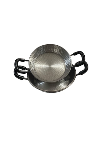 Mobilreyon Alüminyum 2'li Tava Seti, Kamp Piknik Tavası 18-20 Cm