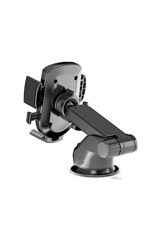 Araç İçi Vantuzlu Uzayan Kollu Ayarlanabilir Telefon Tutacağı Ont122 Siyah
