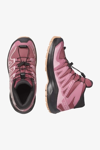 Salomon Xa Pro Mid Wp Çocuk Outdoor Bot Pembe