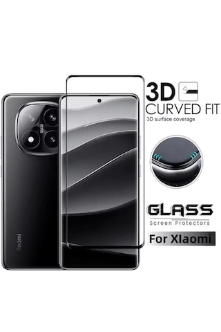 Xiaomi Redmi Note 14 Pro 5g Ekran Koruyucu Kırılmaz Cam Tamperli