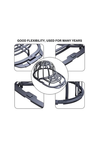 Youmex Beyaz Çamaşır Torbası - Hassas Kıyafetler, Şapka Ve İç Giyim İçin Yıkama Koruması Siyah