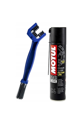 Motul C4 Chain Lube Zincir Yağlama Spreyi 400 ML + Fırça Motul C4 Chain Lube Zincir Yağlama Spreyi 400 ML + Fırça