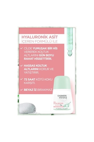 Garnier Mineral Hyaluronik Bakım Roll-on 50ml