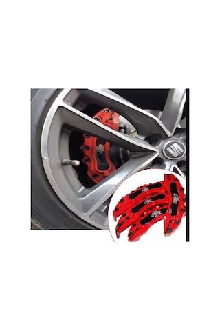 Seat Fr Logolu Kırmızı Uyumlu Kaliper Kapağı 4 Parça