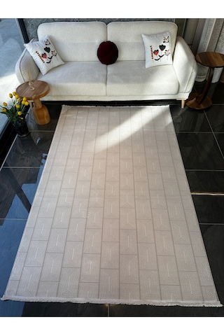 Still Halı Salon, Oturma, Yatak Odası Halısı Desen Kodu 63237-062 Bej