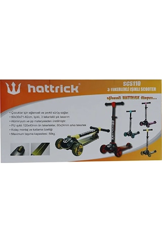 Hattrick Scs 200 W Scooter Pembe