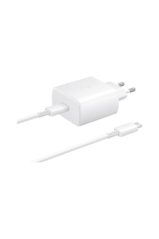Samsung Ep-Ta845X 45W Şarj Adaptörü Ve Kablo (Beyaz)