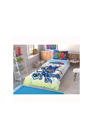 Taç Pj Masks Çek Canlandır Tek Kişilik Nevresim Takımı (373266229)