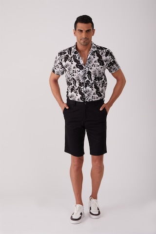 Dufy Siyah Erkek Regular Fit Short - 86798 Siyah