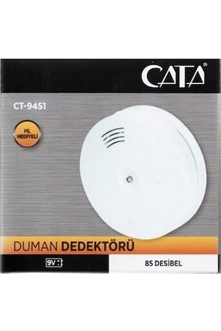 CATA CT-9451 DUMAN DEDEKTÖRÜ PİLLİ