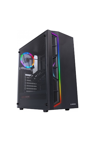 Rampage Bronze Victory 600W 80+ Mid Tower Bilgisayar Kasası Siyah