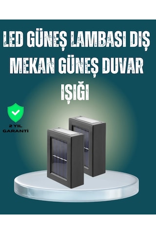 Suya Dayanıklı Güneş Enerjili Bahçe Lambası 08165550