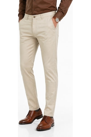 Amaro Erkek Silim Fit Kanvas Pantolon Kalıp Yazlık Bgl-st05394 Krem