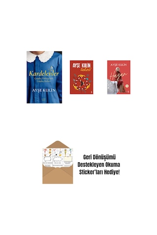 Kardelenler + Taksiii + Hazan + Okuma Sticker'ları