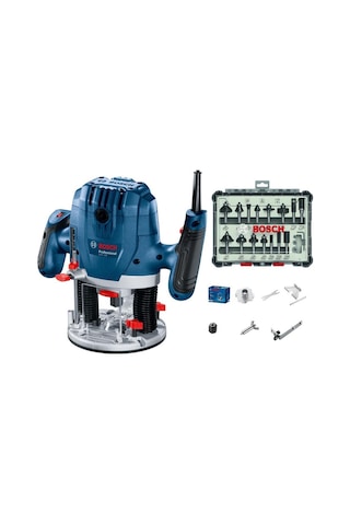 Bosch GOF 130 8 MM Profesyonel Freze Seti 15 Parça