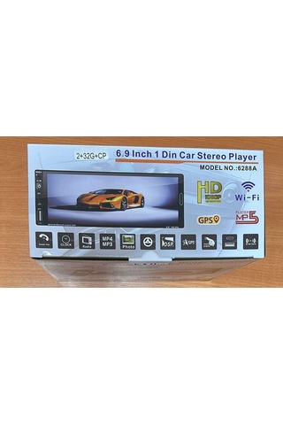 Dextel Dex-6288a 6.9'' Android 2gb+32gb Android Wifi Gps Ips Carplay Tofaş Serisi Oto Teyp