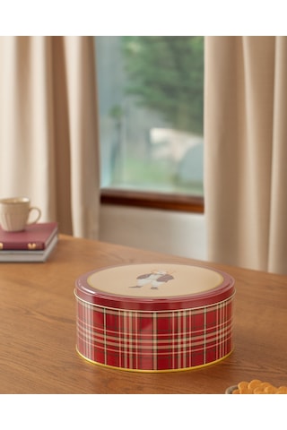 Madame Coco Louise Yuvarlak Metal Kutu Büyük Mtlk0000000002