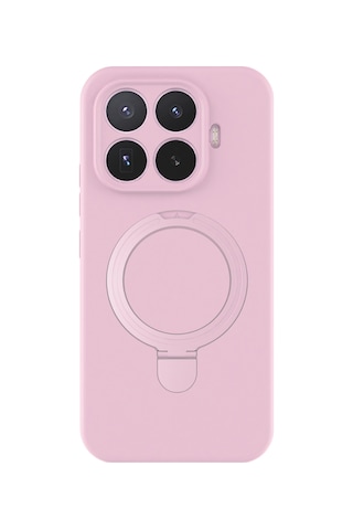 Newface - 22 - Xiaomi Mi 17t Pro Regal Magsafe Standlı Kapak - - Concepta - Açık Pembe