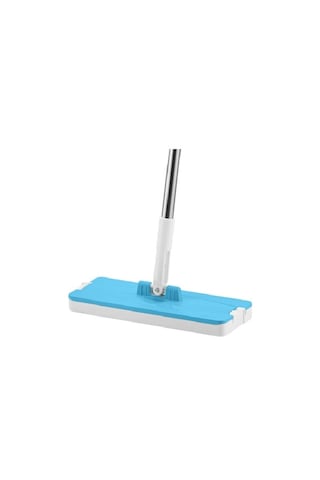 Stepy Flat Broom Set Gırgır Seti Beyaz - Mavi