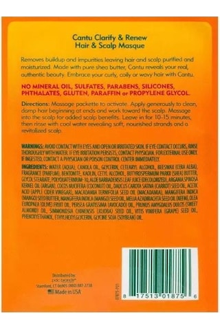 Cantu Shea Butter Yenileyici Saç ve Saç Derisi Maskesi 42 G