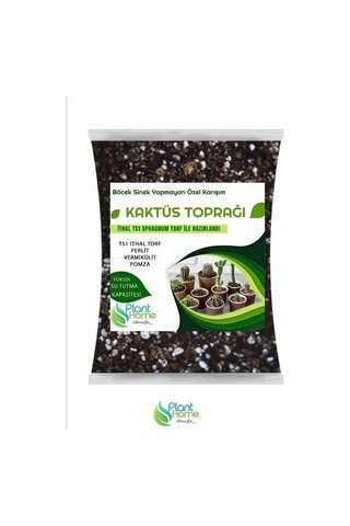 Hüskon Ticaret Premium Kaktüs Toprağı 10 Litre - Böcek Sinek Yapmayan Yüksek Su Tutma Kapasitesi İle İthal Ts1 Torf 10 L