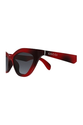 Guccı 1931s-52 002 Güneş Gözlüğü Kırmızı