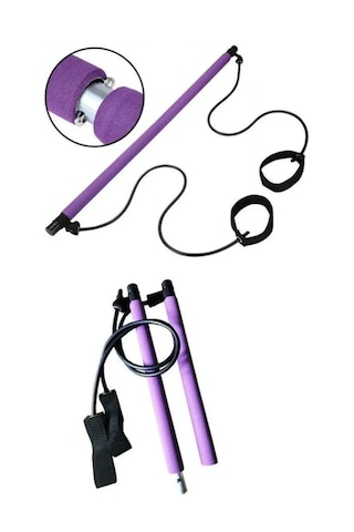 Avessa Squat Pilates Jimnastik Egzersiz Çubuğu Portable Studio Squat Bar