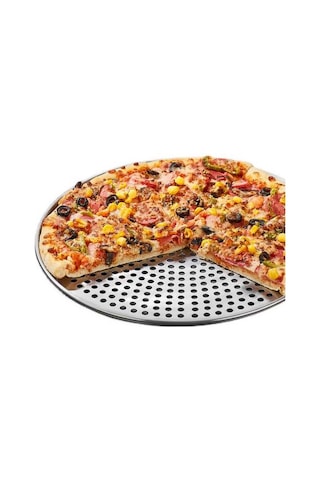 Delikli Alüminyum Pizza Tavası