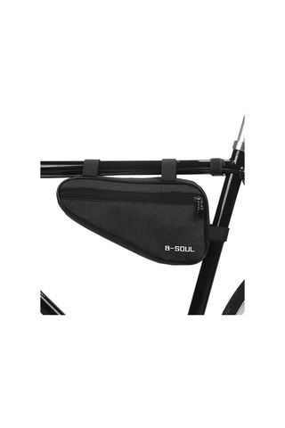 Padalink Ya409 Bisiklet Üçgen Çantası - Çok Renk Seçeneği, Hafif Ve Dayanıklı Polyester Malzeme Siyah