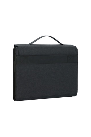 Alassio Fiori Mobile Office Dizüstü Bilgisayar Çantası, 34,5 Cm, Organizerli, Arabaya Takılabilir Gri