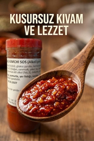 Kimchi Sos Ançuezli Ve Acı Biberli 430 G