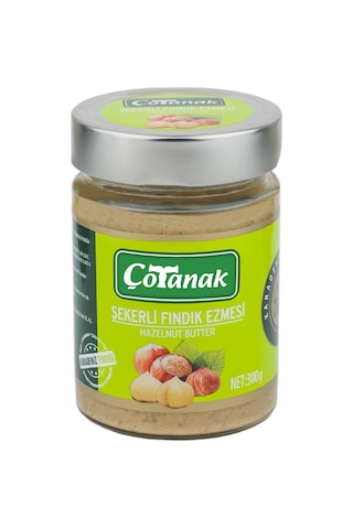 Çotanak Şekerli Fındık Ezmesi 300 G
