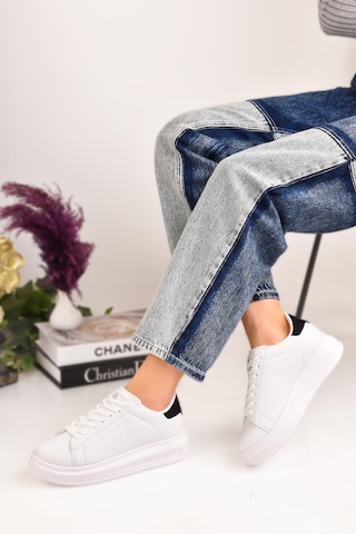 Siyah Kadın Spor Sneaker Casuel Günlük Ayakkabı 001
