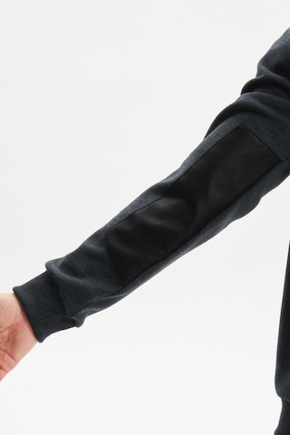 AR-MA Arma Erkek Pamuk Polyester Karışımlı Selanik Kumaş Yarım Fermuar Dik Yaka Sweatshirt Kazak K30404698002 Gri