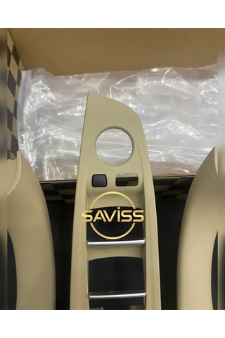 Bmw 5 Serisi F10/f11/f18 Uyumlu Cam Düğme Çerçeveleri 7'li Set Be