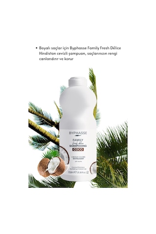 Family Fresh Boyalı Saçlara Özel Hindistan Cevizli Şampuan 750ml
