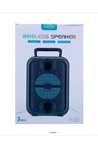 Wıreless Bluetooth Speaker 3'' Inch Gts-2307 Gts 2307