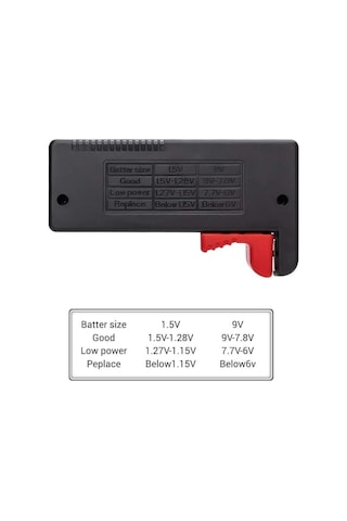 Alkatronik Bt-168 Pro Pil Test Cihazı Aa Aaa C D 9v 18650 16340 14500 10440 1.2v 1.5v 3v 3.7v 4.8v Dijital Ölç