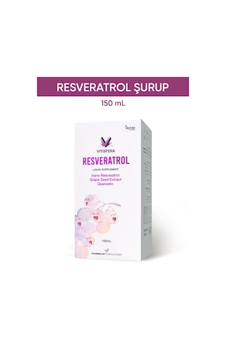 Vitisfera Resveratrol Şurup Orman Meyveleri Aromalı 150  ML