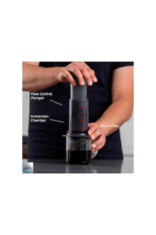 Taşınabilir Aeropress, Manuel Filtre Kahve Makinesi Seyahat, Kamp, Ofis Kullanımı