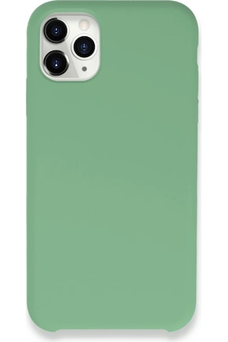 Newface - 124 - iPhone Uyumlu 11 Pro Kılıf Lansman Legant Silikon - Csmo-tex - - Yeşil