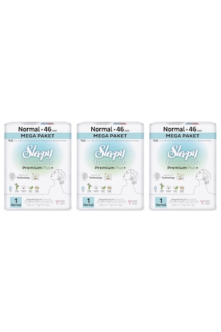 Bio Natural Premium Plus Ped Mega Paket Normal 46x3 138 Adet