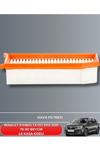 Renault Symbol 1.5 Dcı 2013-2014-2015-2016-2017-2018-2019-2020 75-90 Beygir Filtre - Yağ Bakım Seti