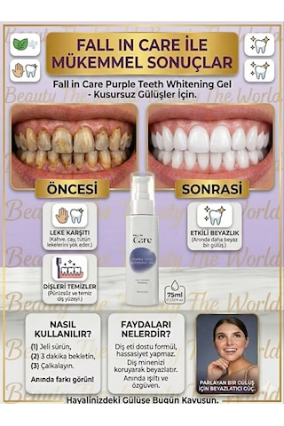 Pall In Care Diş Beyazlatma Jeli 75 ML